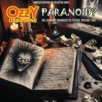 Ozzy Osbourne - Paranoid? US Festival '83 (Limited Edition Import, Orange & Red Splatter Vinyl) (LP) - Joco Records