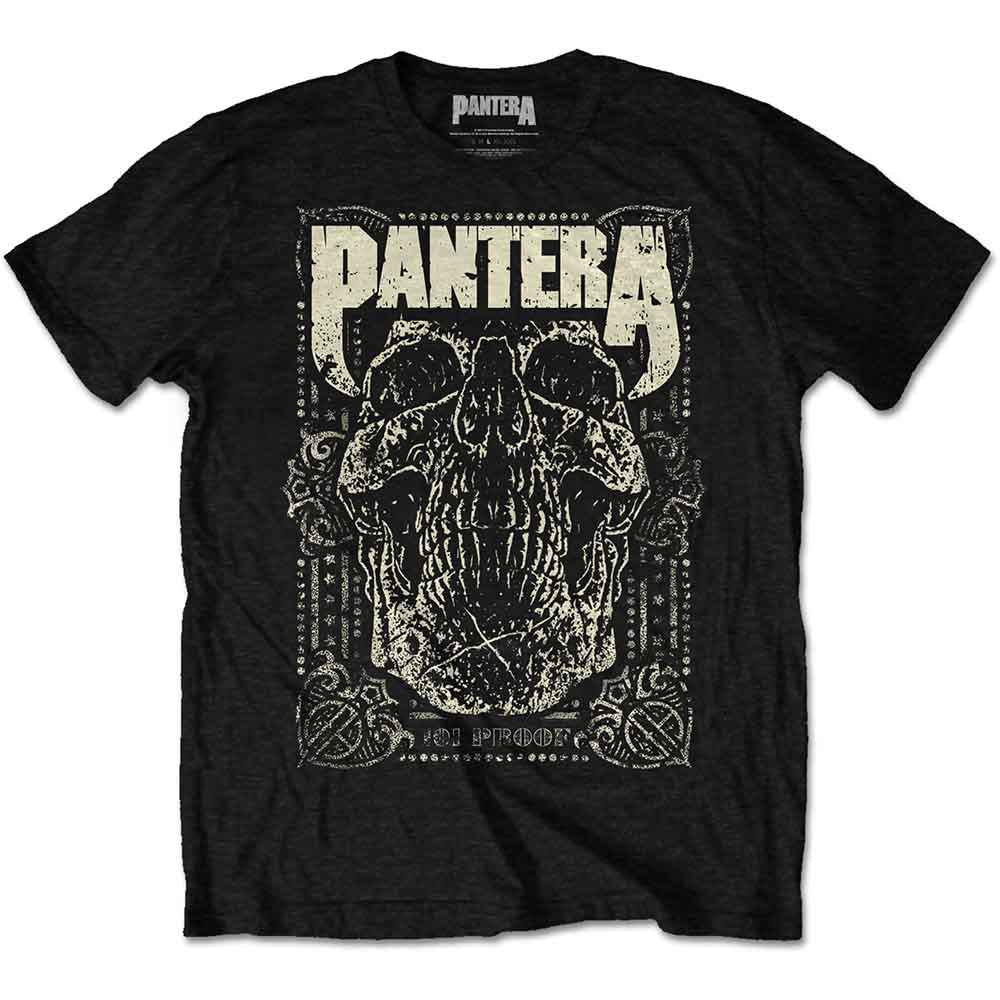 Pantera - 101 Proof Skull (T-Shirt) - Joco Records