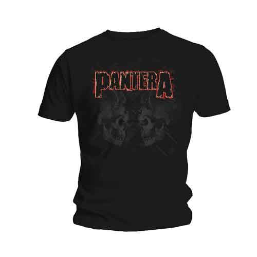 Pantera - Watermarked Skulls (T-Shirt) - Joco Records