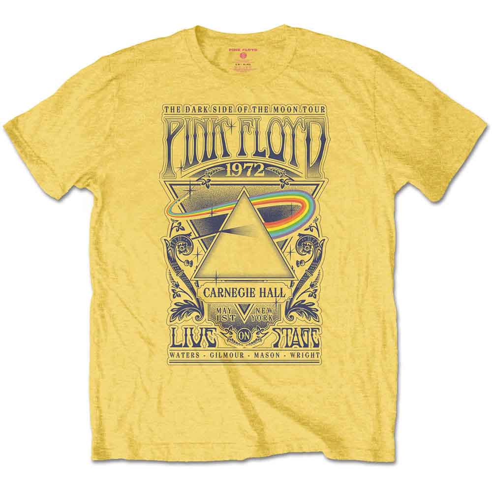 Pink Floyd - Carnegie Hall Poster Shirt (T-Shirt) - Joco Records