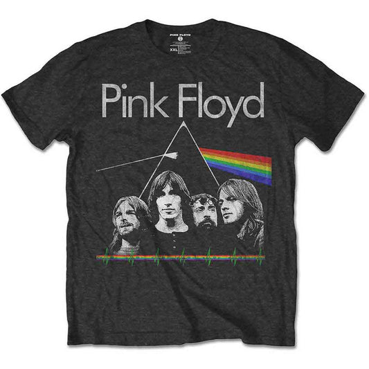 Pink Floyd - Dark Side of the Moon Band & Pulse (T-Shirt) - Joco Records