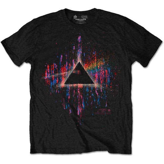 Pink Floyd - Dark Side of the Moon Pink Splatter (T-Shirt) - Joco Records