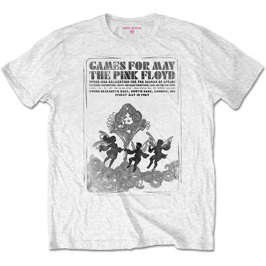 Pink Floyd - Games For May B&W (T-Shirt) - Joco Records