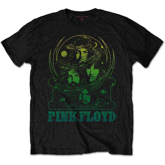 Pink Floyd - Green Swirl (T-Shirt) - Joco Records