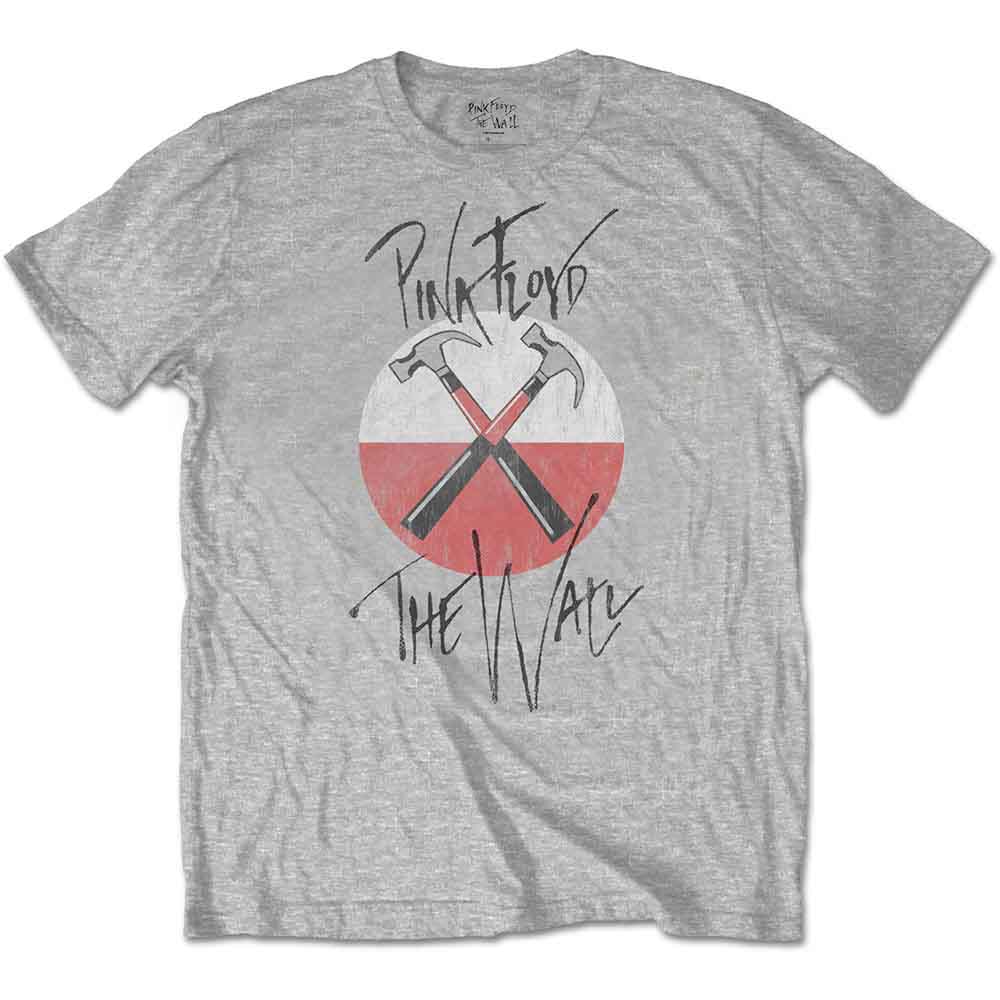 Pink Floyd - The Wall Faded Hammers Logo (T-Shirt) - Joco Records