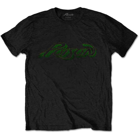 Poison - Vintage Logo (T-Shirt) - Joco Records