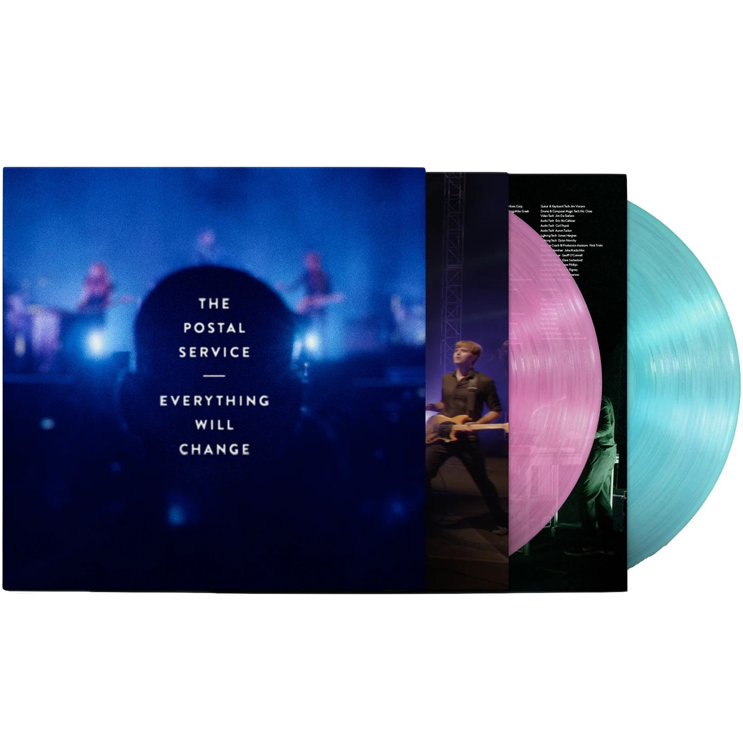 The Postal Service - Everything Will Change: Loser Edition (Llavender & Blue Color Vinyl) (2 LP) - Joco Records