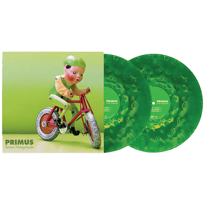 Primus - Green Naugahyde (10th Anniversary Deluxe Edition, Ghostly Green Vinyl) (2 LP) - Joco Records