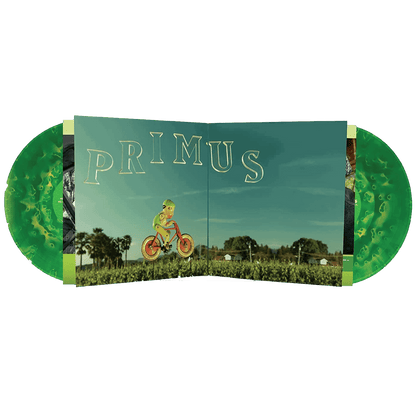 Primus - Green Naugahyde (10th Anniversary Deluxe Edition, Ghostly Green Vinyl) (2 LP) - Joco Records