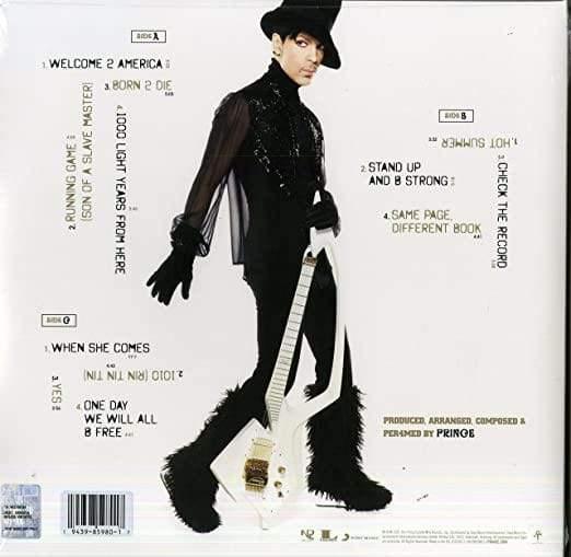 Prince - Welcome 2 America (Embossed, Gatefold Sleeve, Etched) (2 LP) - Joco Records