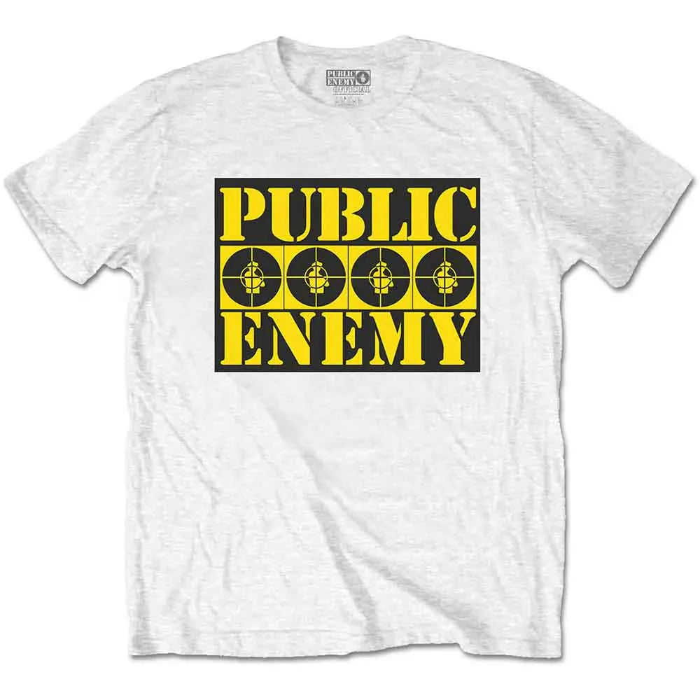 Public Enemy - Four Logos (T-Shirt) - Joco Records