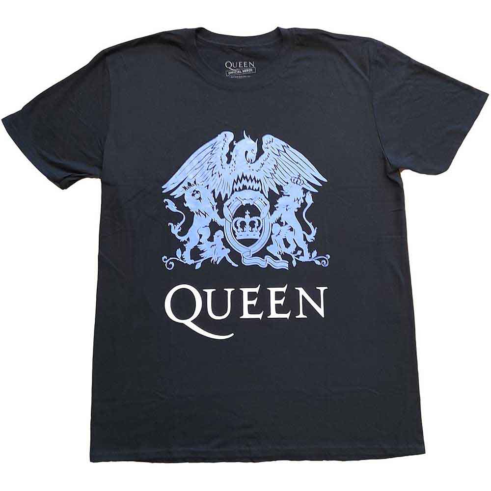 Queen - Blue Crest (T-Shirt) - Joco Records