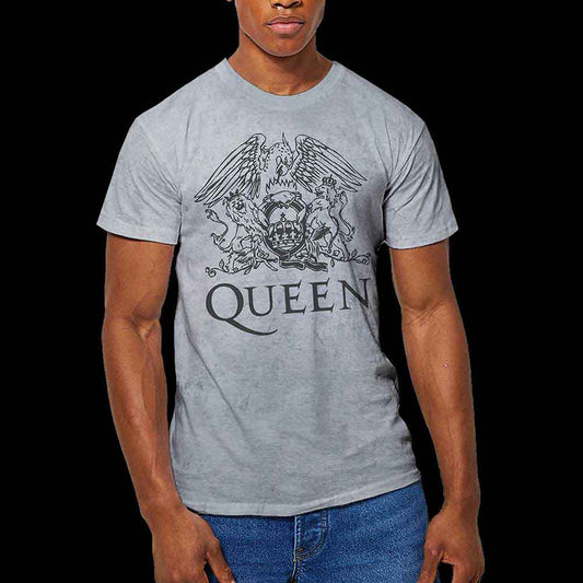 Queen - Crest - Band Logo Tee (T-Shirt) - Joco Records