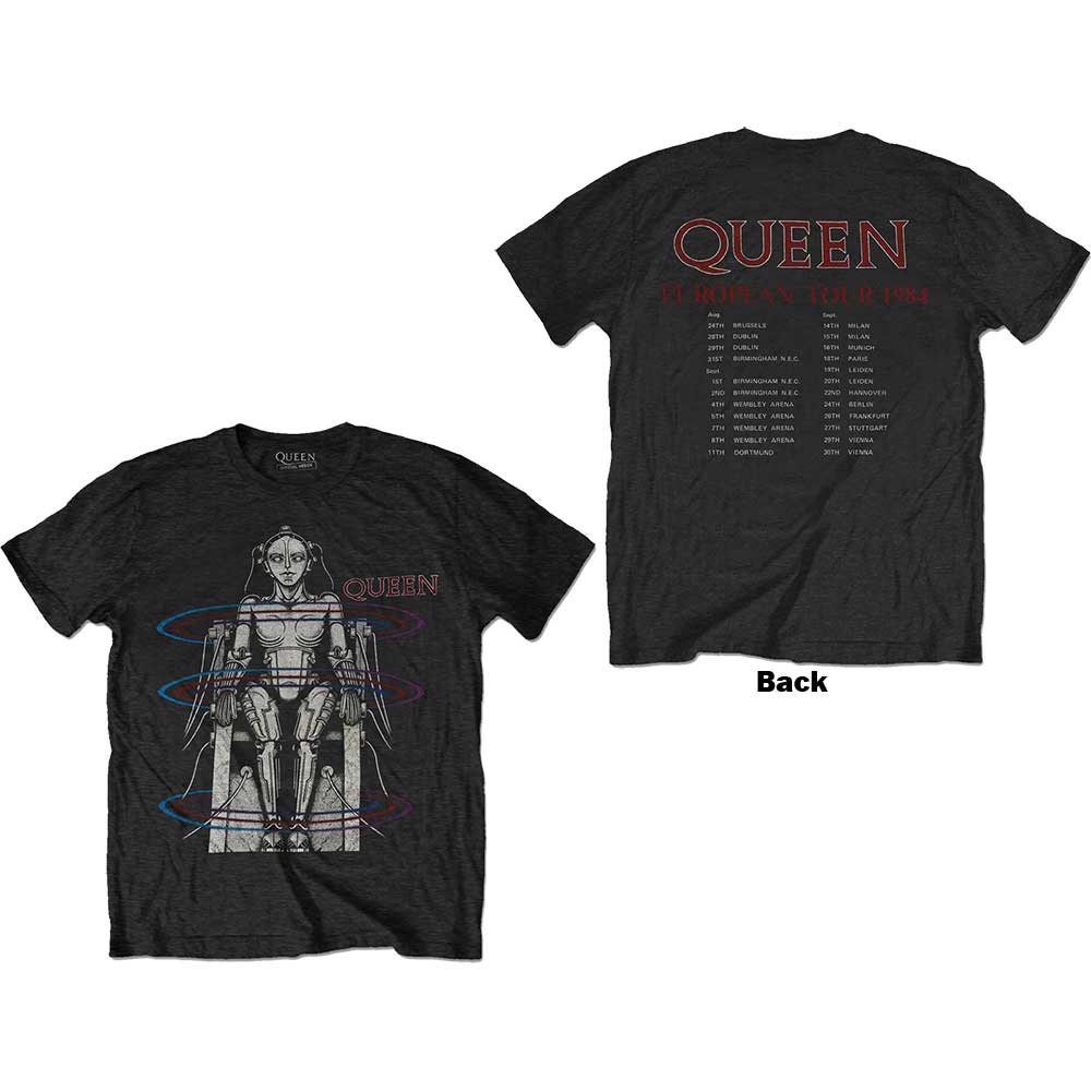 Queen - European Tour 1984 (T-Shirt) - Joco Records