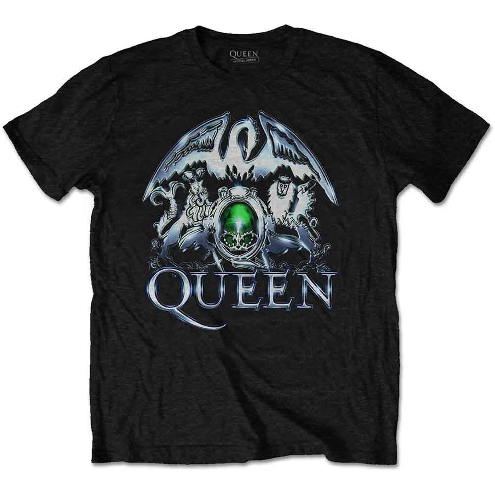 Queen - Metal Crest (T-Shirt) - Joco Records
