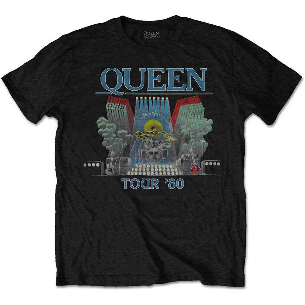 Queen - Tour '80 (T-Shirt) - Joco Records