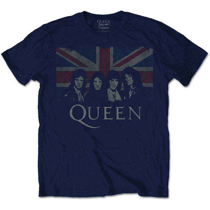 Queen - Vintage Union Jack (T-Shirt) - Joco Records