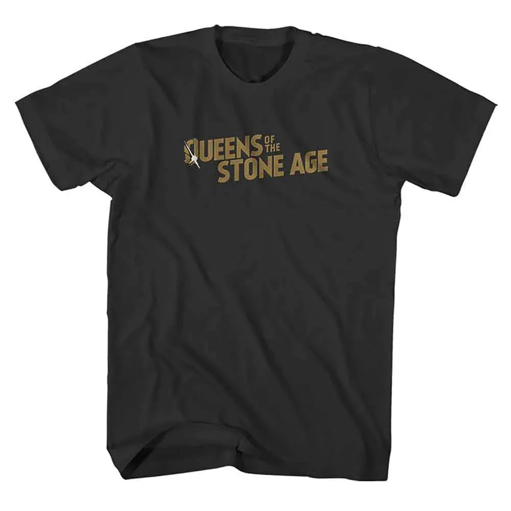 Queens Of The Stone Age - Bullet Shot Logo (T-Shirt) - Joco Records