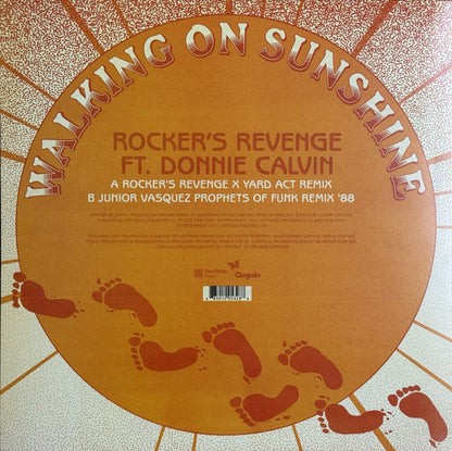 Rocker's Revenge Feat. Donnie Calvin - Walking On Sunshine (Remixes) (12" Vinyl)