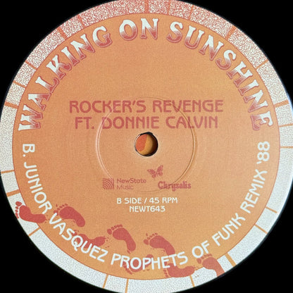 Rocker's Revenge Feat. Donnie Calvin - Walking On Sunshine (Remixes) (12" Vinyl)