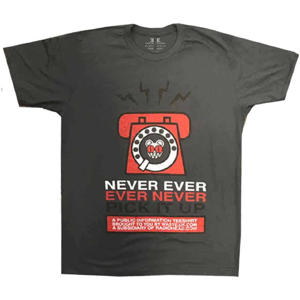 Radiohead - Never Pick It Up (T-Shirt) - Joco Records
