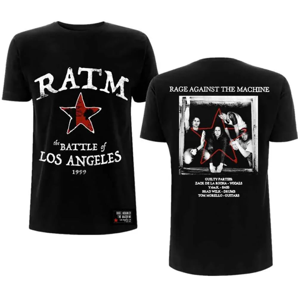 Rage Against The Machine - Battle Star (T-Shirt) - Joco Records