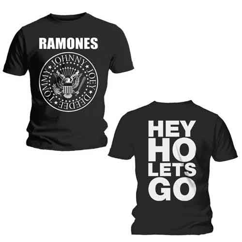 Ramones - Hey Ho (Front & Back) (T-Shirt) - Joco Records