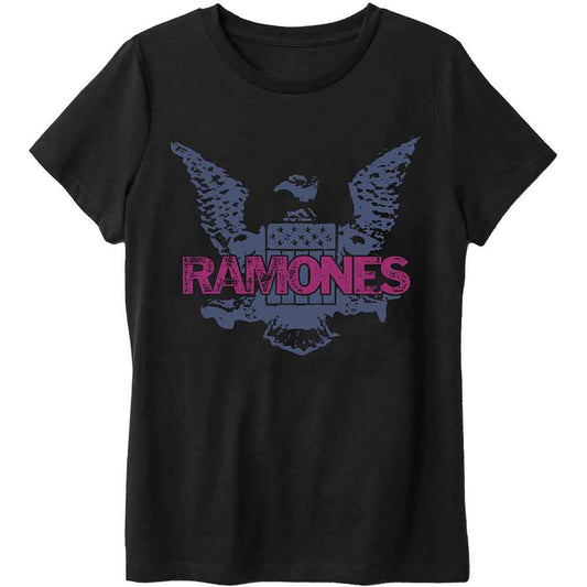 Ramones - Purple Eagle (T-Shirt) - Joco Records