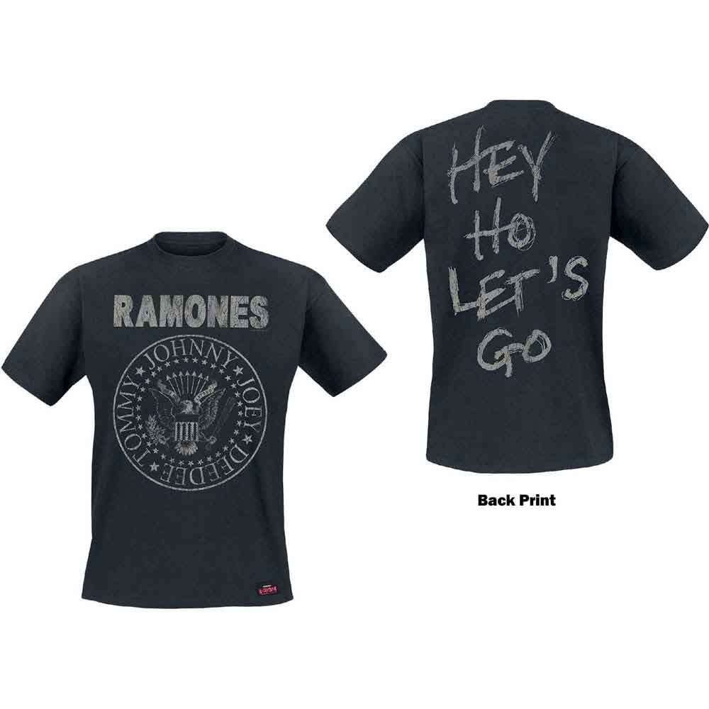 Ramones - Seal Hey Ho (T-Shirt) - Joco Records