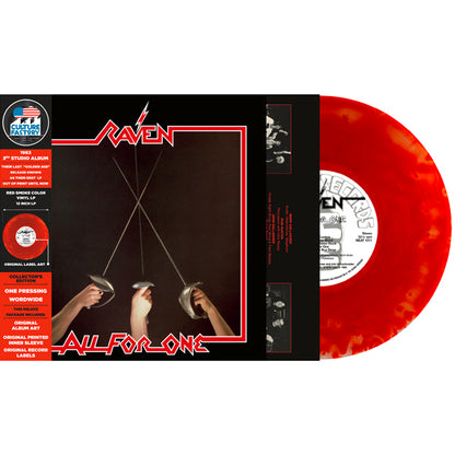 Raven - All For One (Color Vinyl, Red & Black Smoke)
