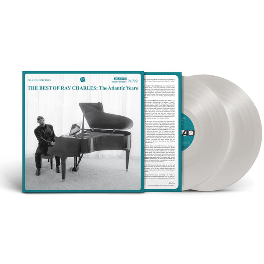 Ray Charles - The Best Of Ray Charles: The Atlantic Years (White Vinyl) (2 LP) - Joco Records