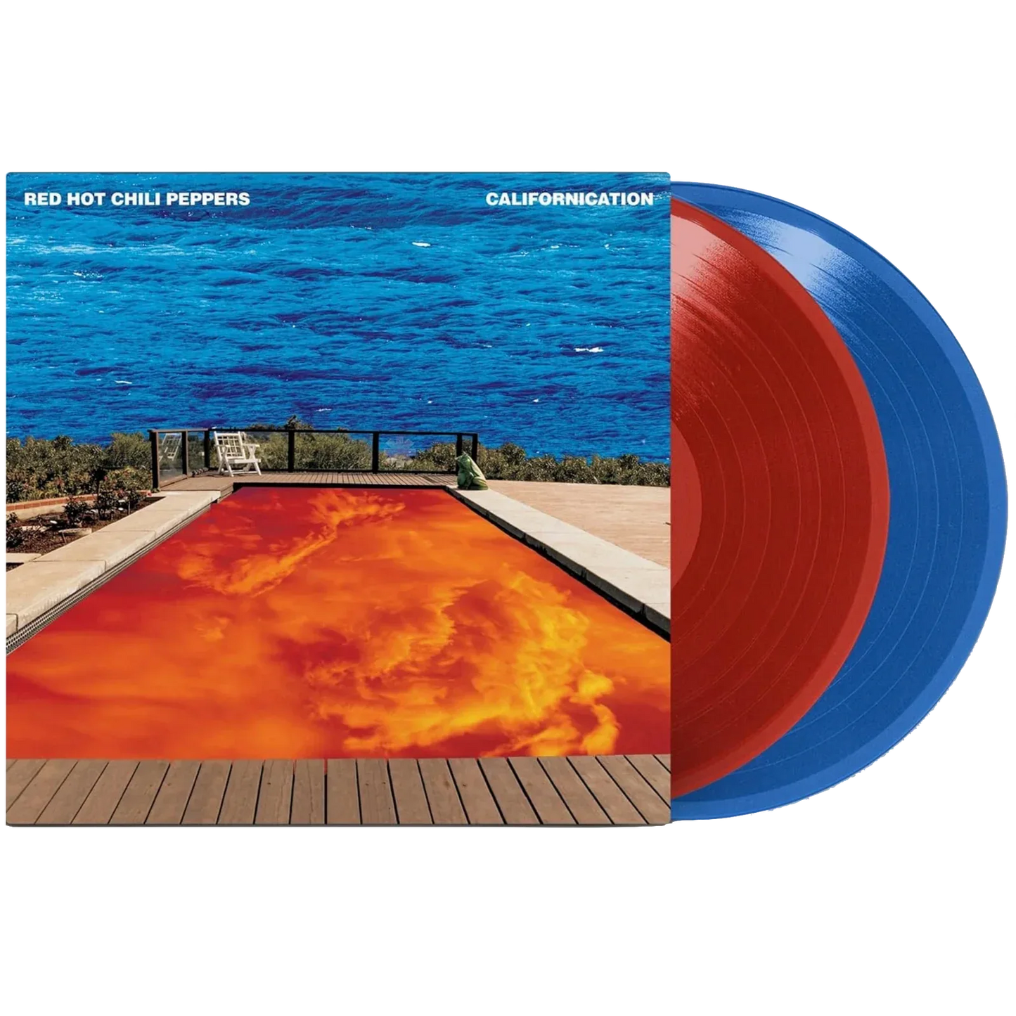 Red Hot Chili Pepper - Californication (Limited Edition, 25th Anniversary, Red & Blue Vinyl) (2 LP) - Joco Records
