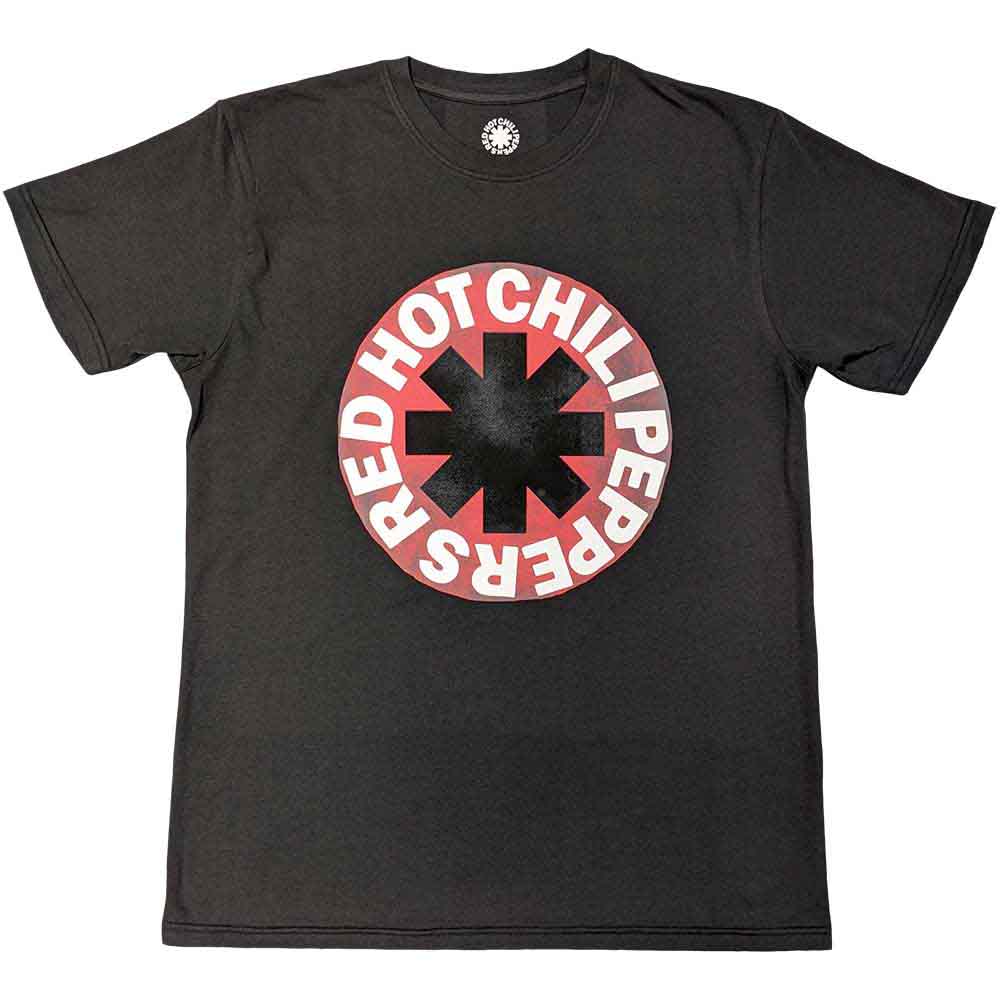 Red Hot Chili Peppers- Red Circle Asterisk (T-Shirt) - Joco Records