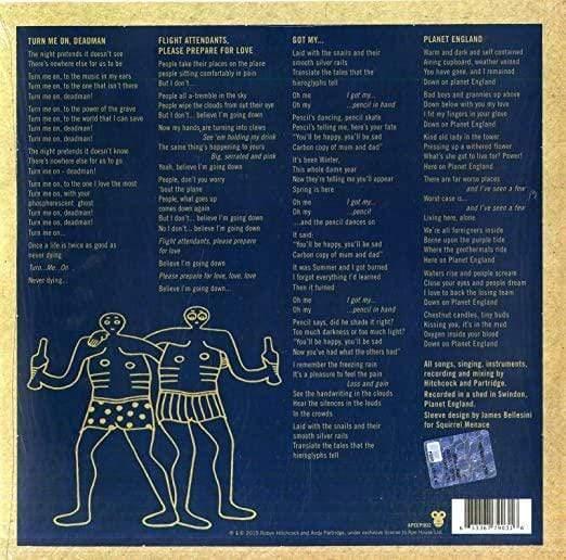 Robyn Hitchcock & Andy Partridge - Planet England (10", Single, EP)  (Vinyl) - Joco Records