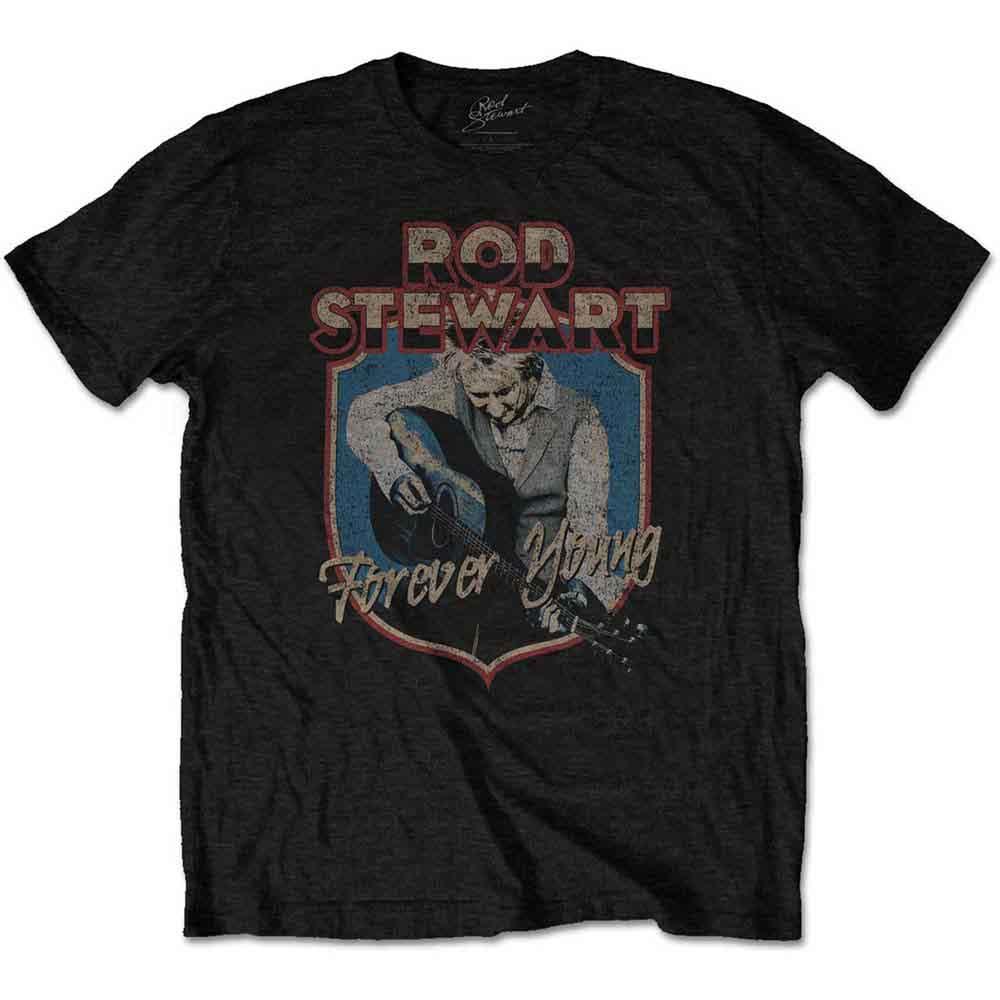 Rod Stewart - Forever Crest (T-Shirt) - Joco Records