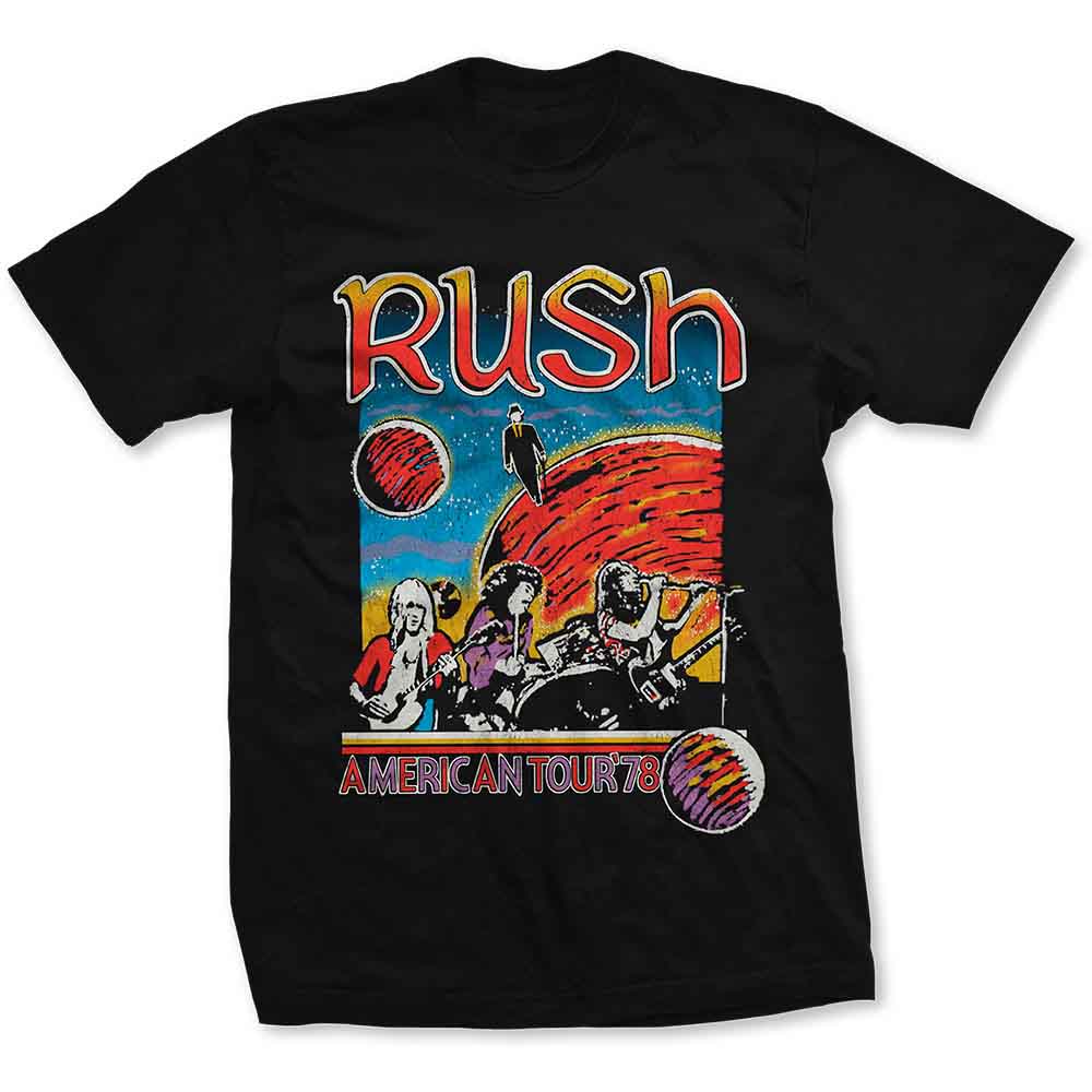 Rush - Us Tour 1978 (T-Shirt) - Joco Records