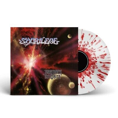 SACRILEGE - TURN BACK TRILOBITE (CLEAR/Red SPLATTER Vinyl + 12")