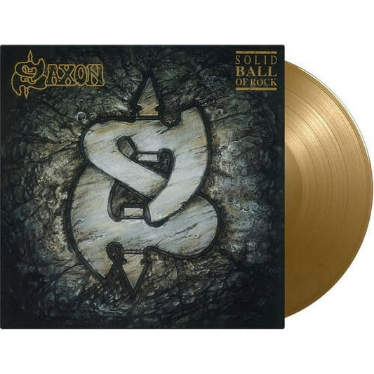 Saxon - Solid Ball Of Rock (Limited Edition Import, 180 Gram, Gold Vinyl) (LP) - Joco Records
