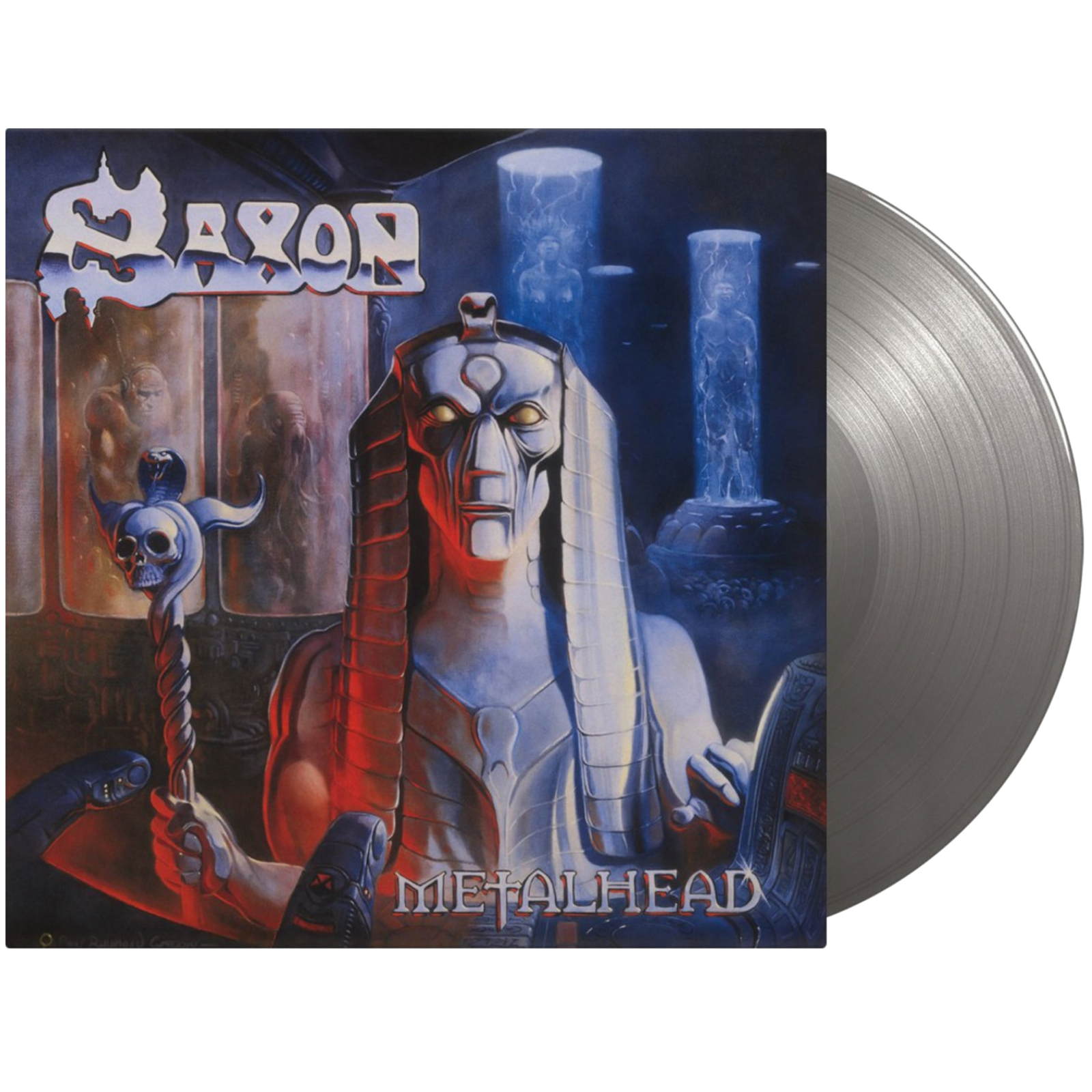 Saxon - Metalhead (Limited Edition Import, 180 Gram, Silver Vinyl) (LP) - Joco Records