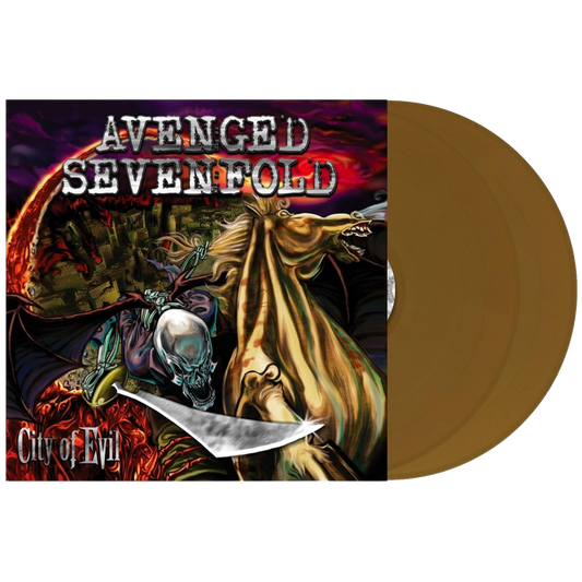 Avenged Sevenfold - City of Evil (Limited Edition, Gold Vinyl) (2 LP) - Joco Records