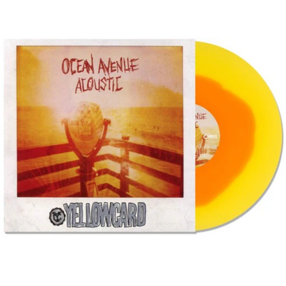 Yellowcard - Ocean Avenue Acoustic (Indie Exclusive, Orange Inside Yellow Vinyl) (LP) - Joco Records