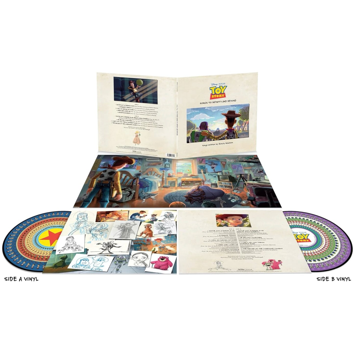 Randy Newman - Toy Story: Songs To Infinity And Beyond (Original Soundtrack) (Limited Edition, ZoeTrope Picture Disc) (2 LP)