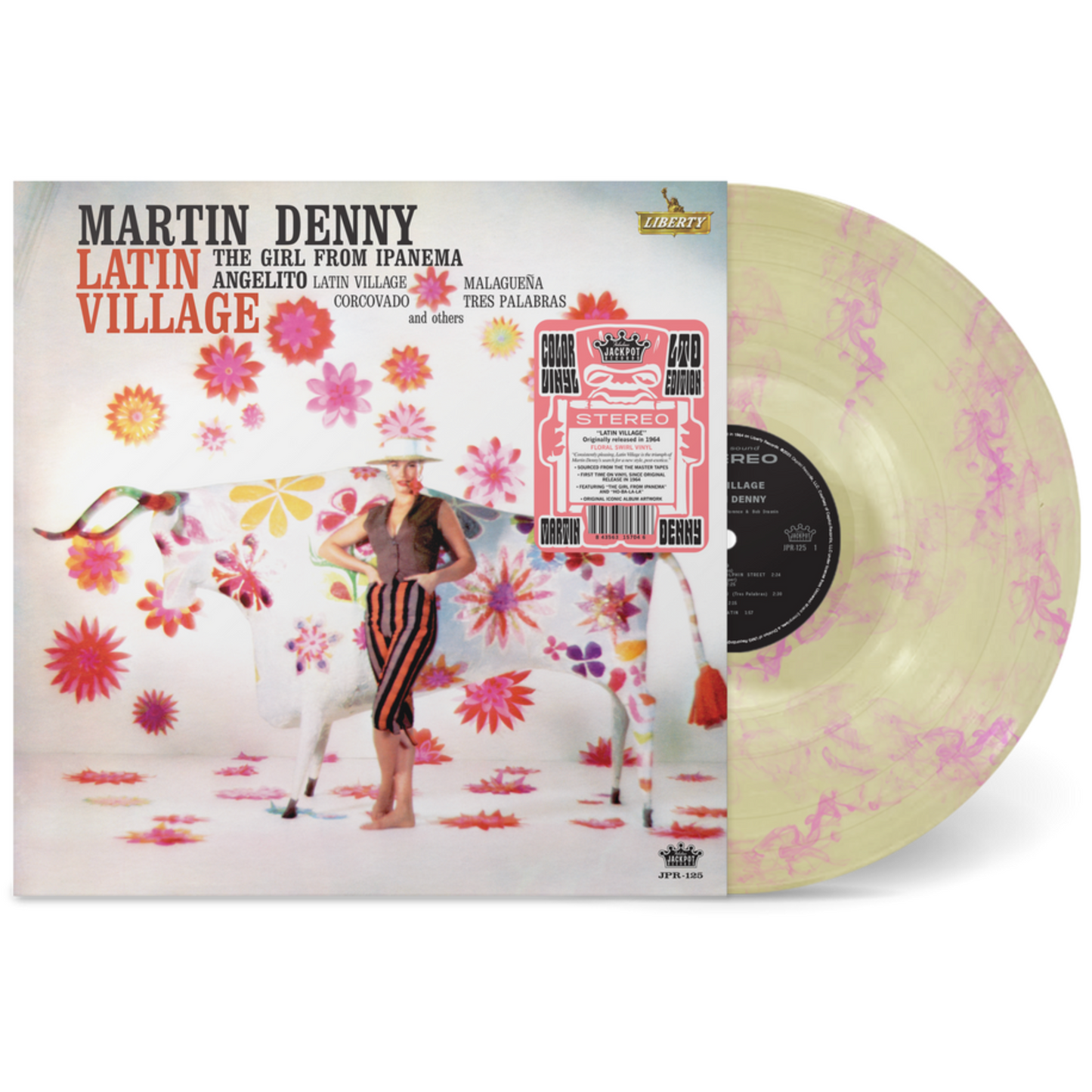 Martin Denny - Latin Village (Limited Edition, Floral Swirl Vinyl) (LP)