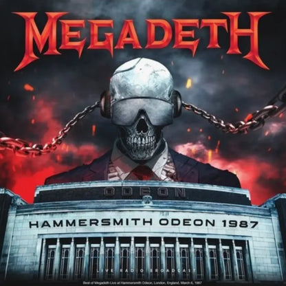 Megadeth - Hammersmith Odeon 1987 (Broadcast Import, 180 Gram) (LP)