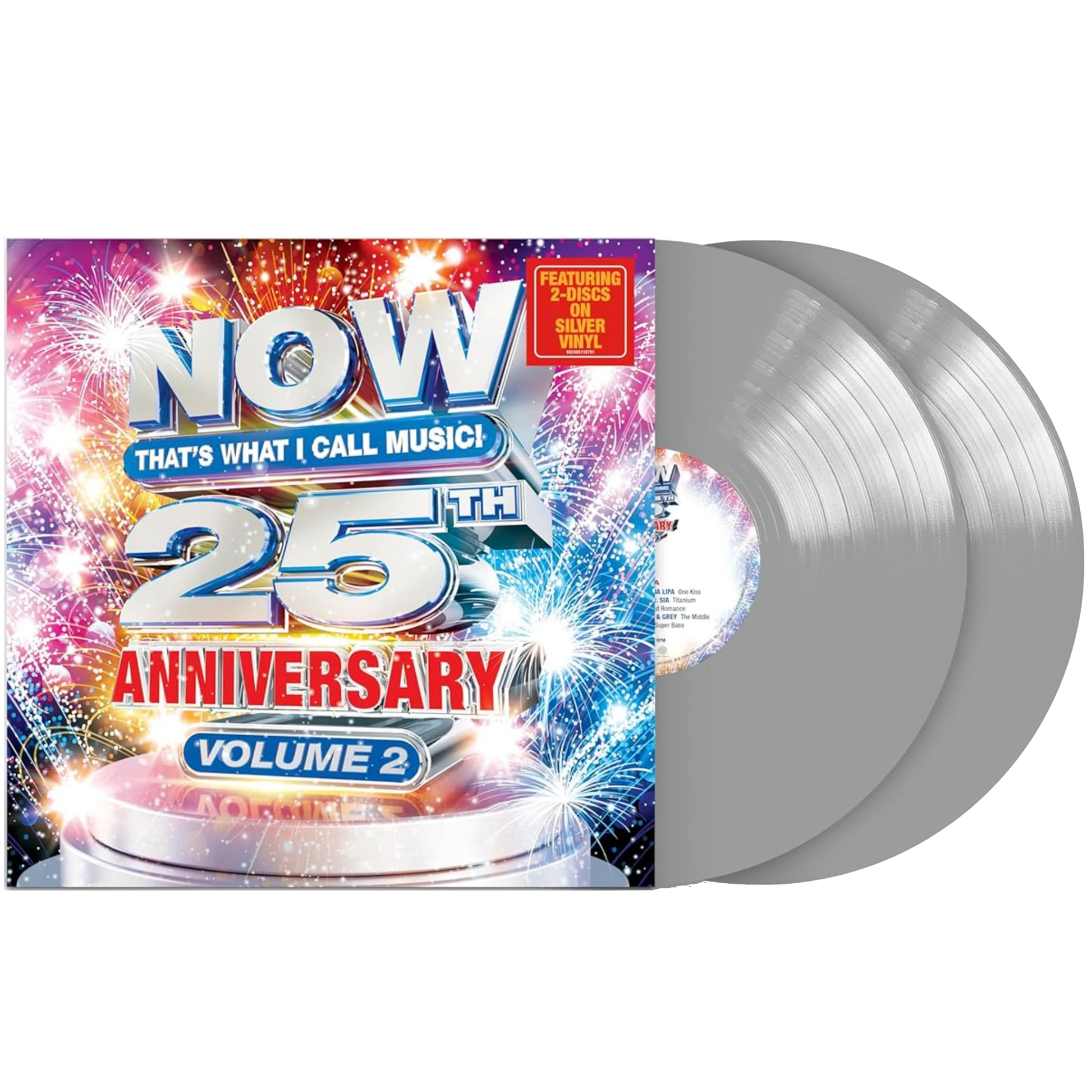 Various Artists - NOW 25th Anniversary, Volume 2 (Limited Edition, Silver Vinyl) (2 LP) - Joco Records