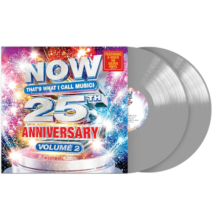 Various Artists - NOW 25th Anniversary, Volume 2 (Limited Edition, Silver Vinyl) (2 LP) - Joco Records