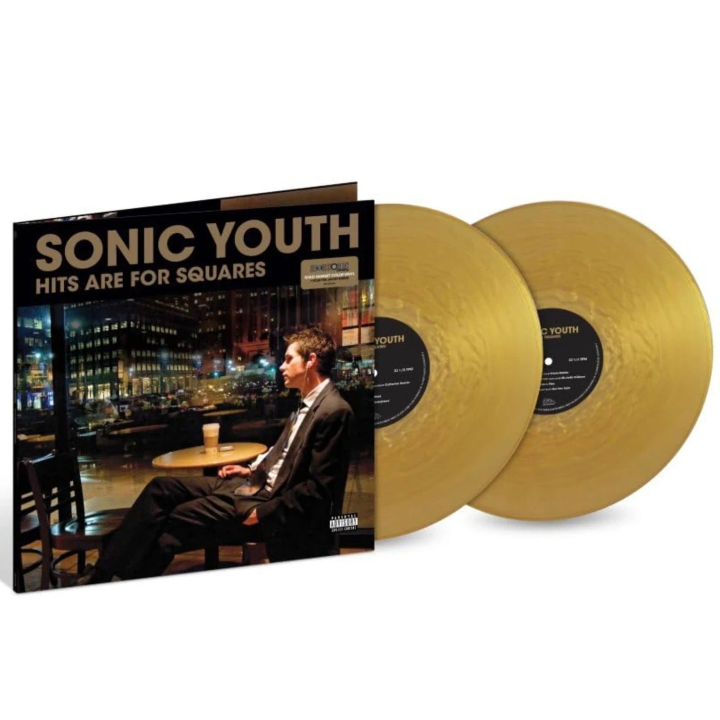 Sonic Youth - Hits Are For Squares (RSD 2024 Exclusive, Gold Nugget Vinyl) (LP) - Joco Records