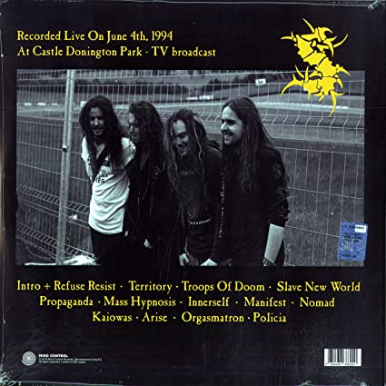 Sepultura - Castle Manifest - Live At Donington 1994 TV Broadcast (Import)