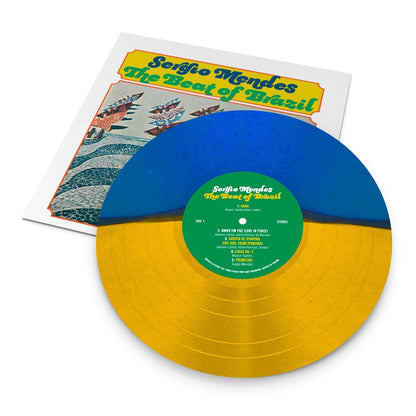 Sergio Mendes - The Beat Of Brazil (Limited Edition, Blue & Yellow Vinyl) (LP) - Joco Records
