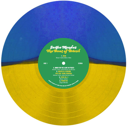 Sergio Mendes - The Beat Of Brazil (Limited Edition, Blue & Yellow Vinyl) (LP) - Joco Records